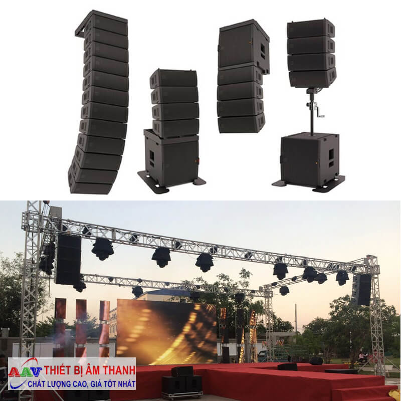 loa line array có những ưu điểm gì?